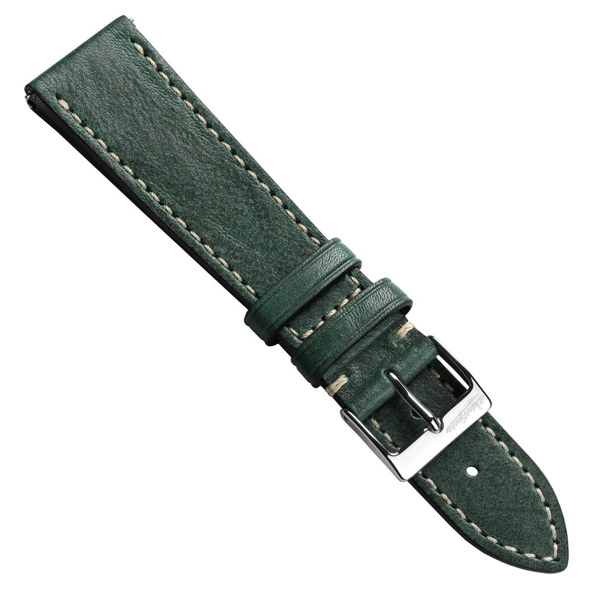 Flat Highley Genuine Leather Watch Strap - Reef - Image 5