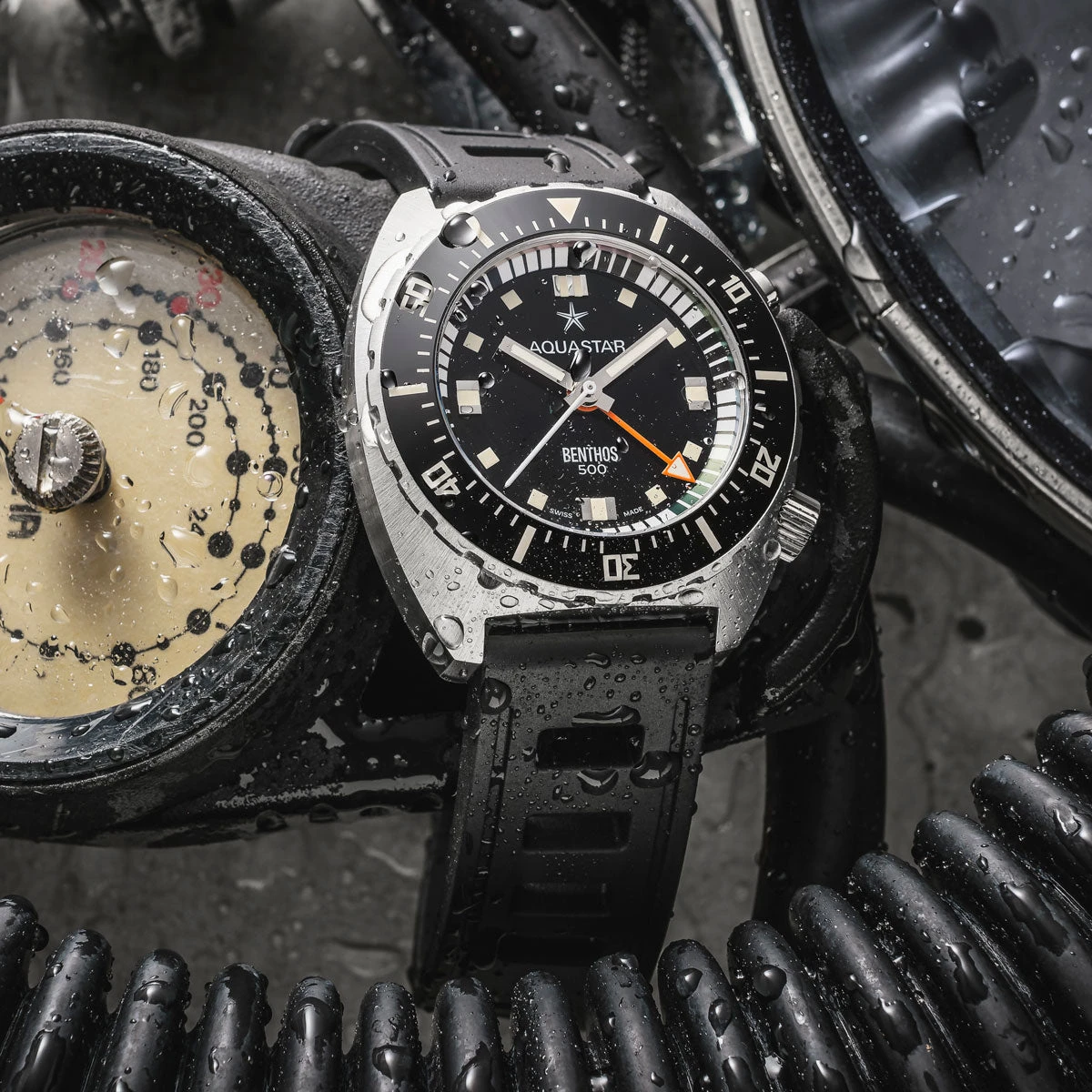 PRE-ORDER - Aquastar Benthos 500 II Founder's Edition Chronograph - Image 6