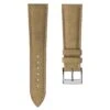 Laverton Padded Alcantara Handmade Watch Strap - Camel