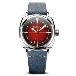 Pioneer Automatic Watch Brushed Red Dial