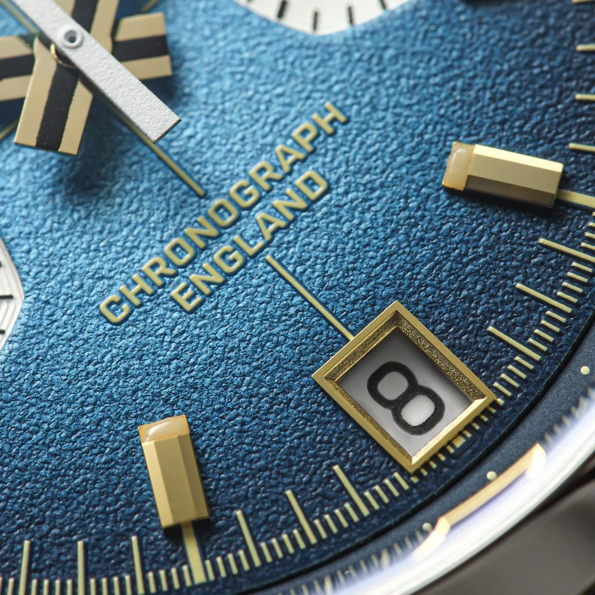 Chronotimer Chronograph Watch Deep Blue Fumé Dial - Image 12