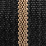 WatchGecko Ridge Military Nylon Watch Strap - Black & Beige - Image 14