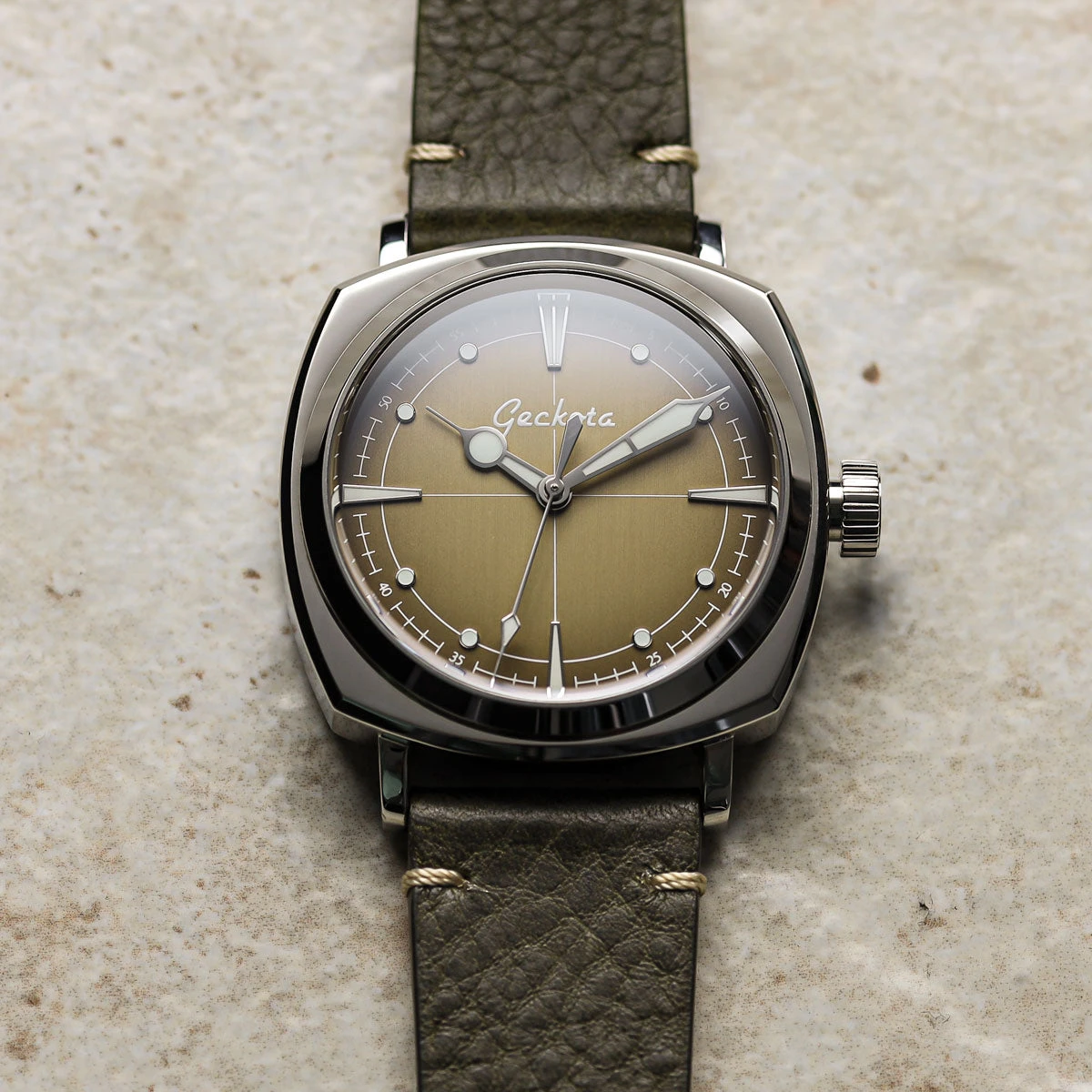 Pioneer Automatic Watch Brushed Beige Dial - Image 5