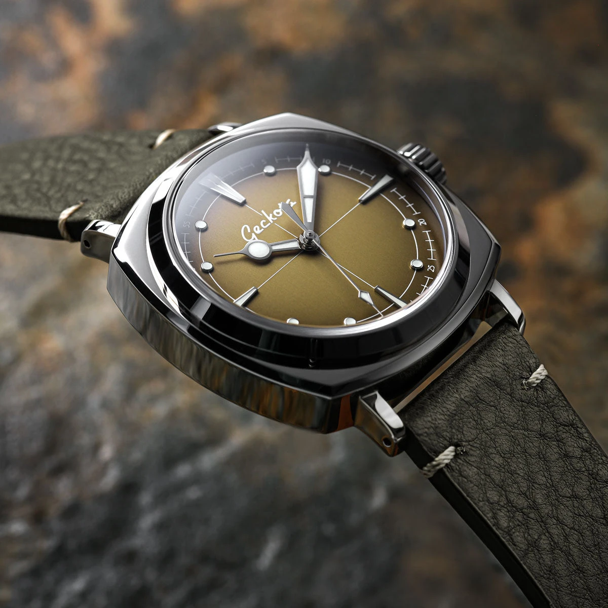 Pioneer Automatic Watch Brushed Beige Dial - Image 7