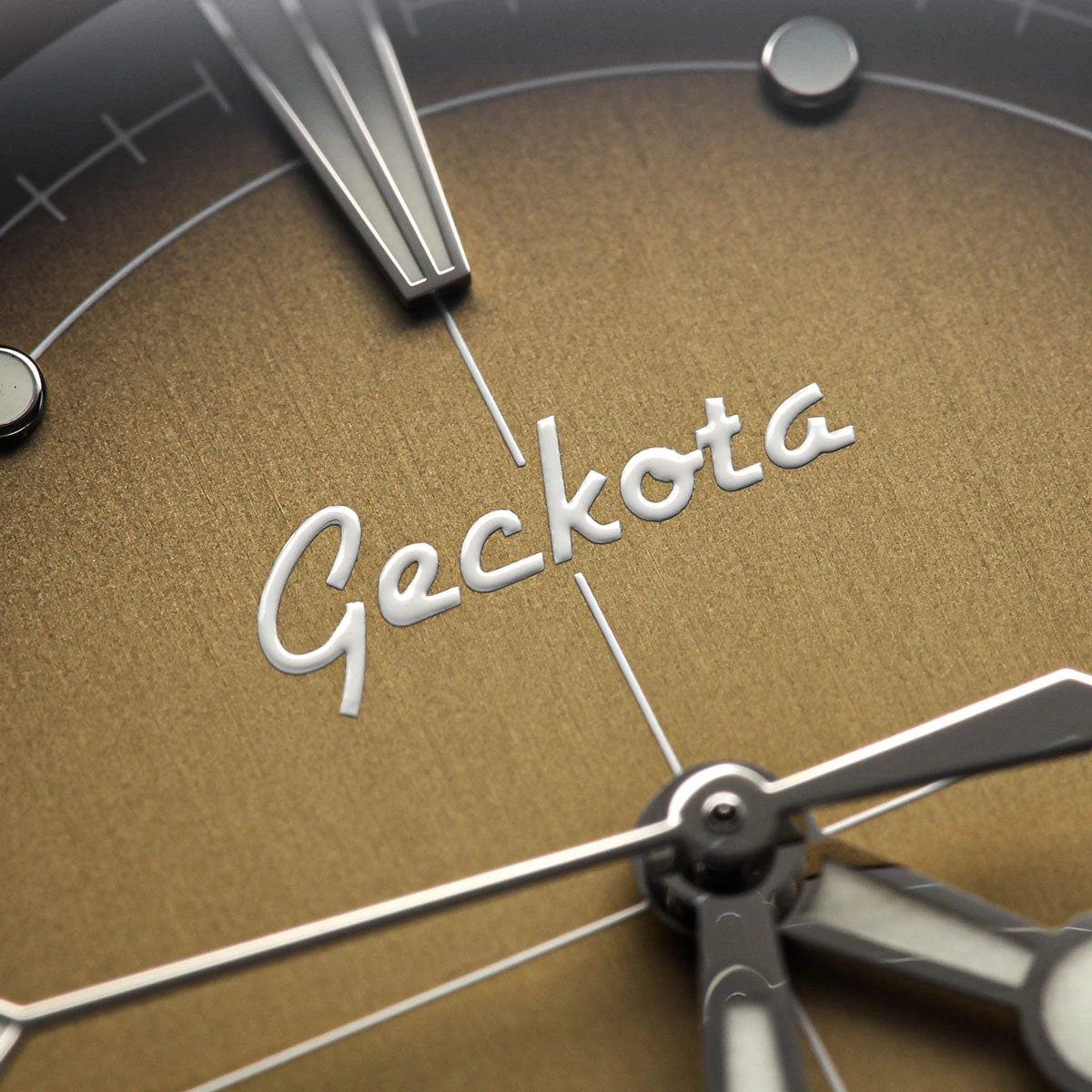 Geckota Pioneer Automatic Watch Brushed Beige Edition - Image 15