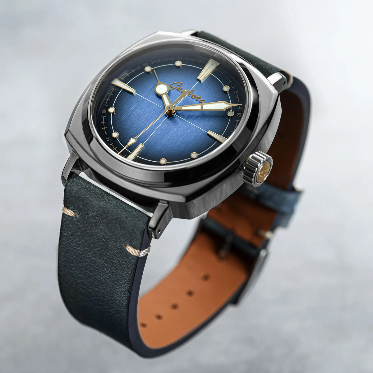 Geckota Pioneer Automatic Watch Blue Edition - Image 3