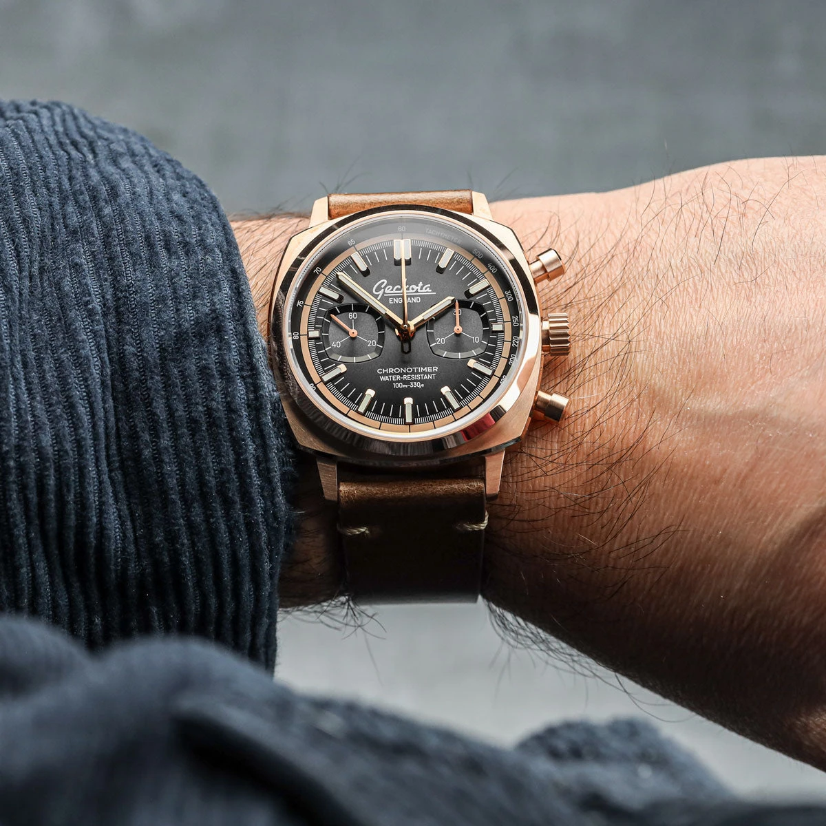 Classic Chronotimer Watch Grey Wolf - Image 7