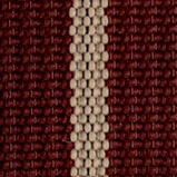 WatchGecko Ridge Military Nylon Watch Strap - Burgundy Red & Beige Stripe - Image 8