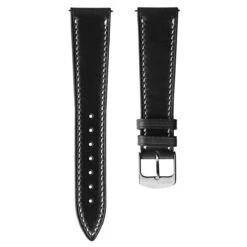 Hanley Horween Chromexcel Leather Watch Strap - Black