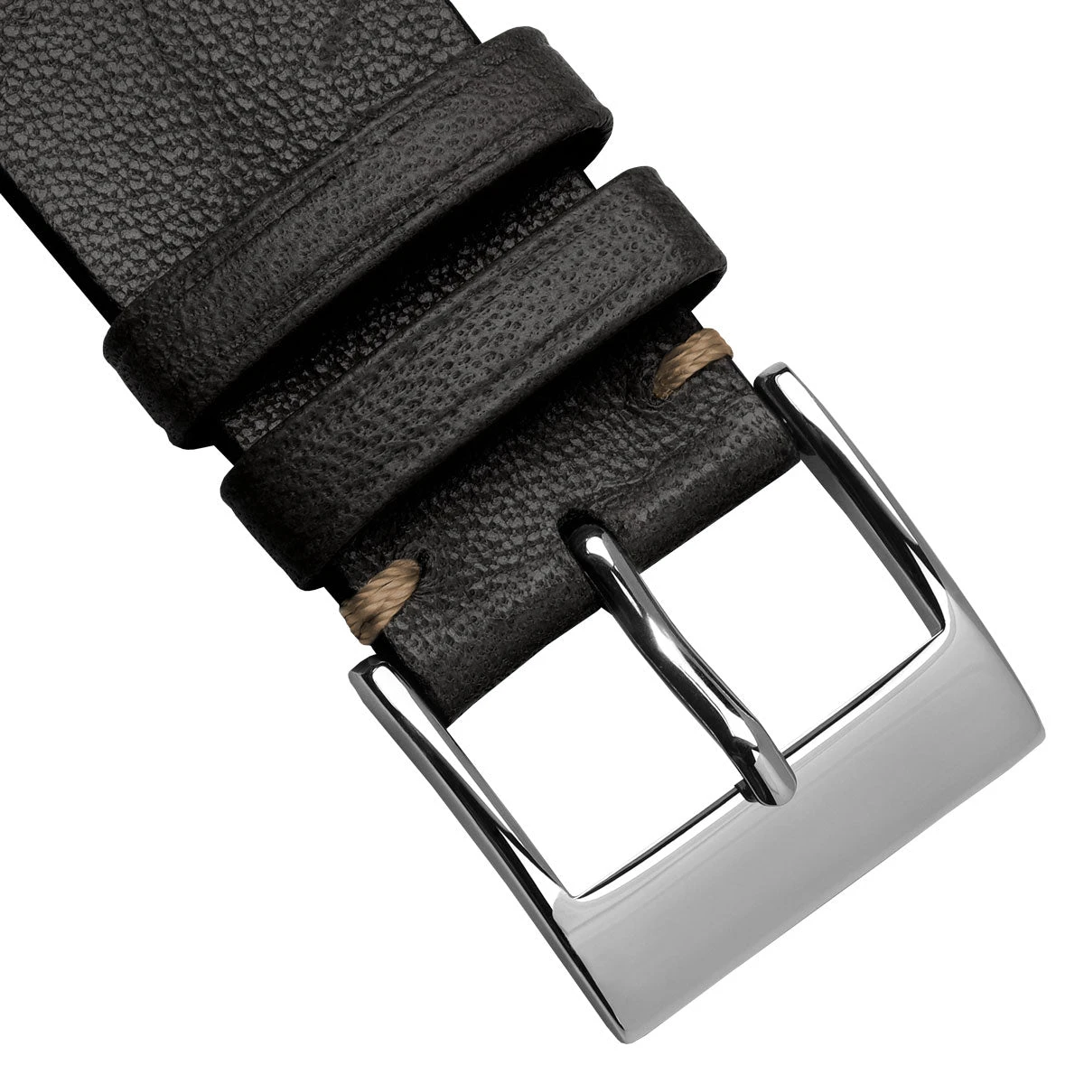 Vintage Cavallo Horse Leather Watch Strap - Chocolate Brown - Image 8