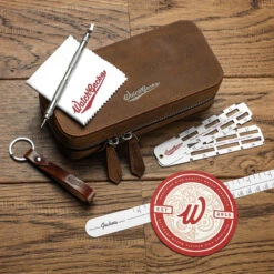 WatchGecko Premium Leather Watch Case Gift Set