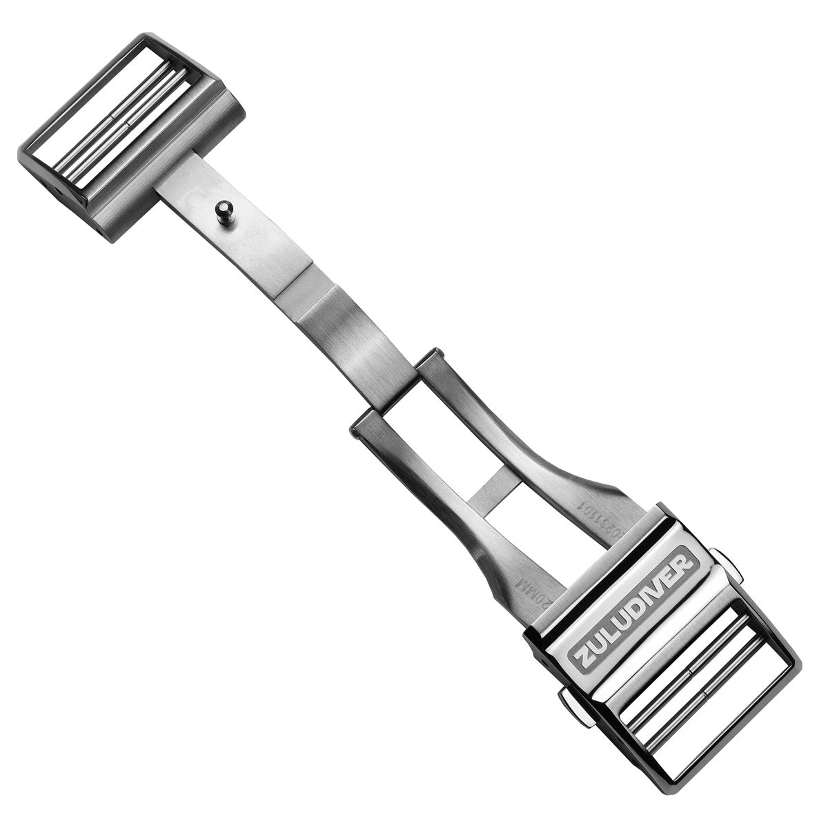 ZULUDIVER OctoPod MK3 Buckle - Brushed & Polished - Image 2