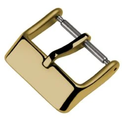 Bredon Solid Pin Buckle For Watch Strap - IP Gold