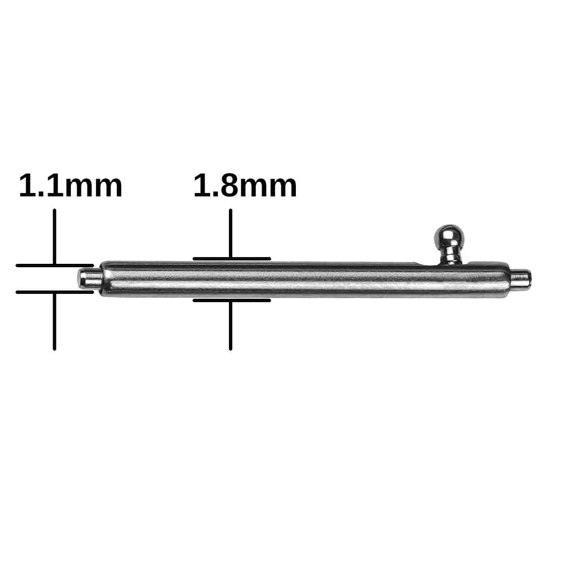 Quick Release Diver's Spring Bars With Thicker 1.1mm Tips - Image 3