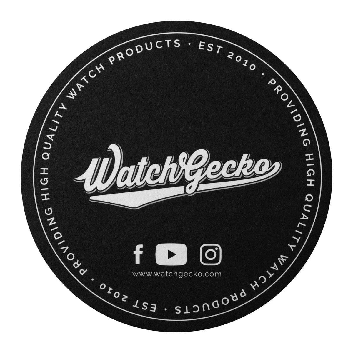 WatchGecko Eco-Friendly Beer Mats (Pack Of 5)