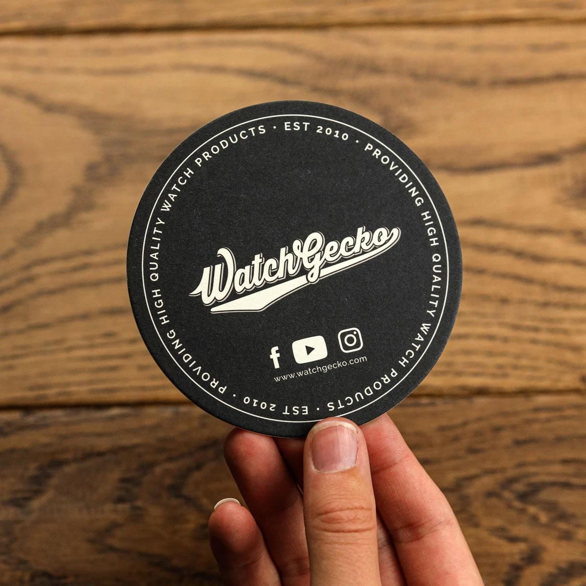 WatchGecko Eco-Friendly Beer Mats (Pack Of 5) - Image 4