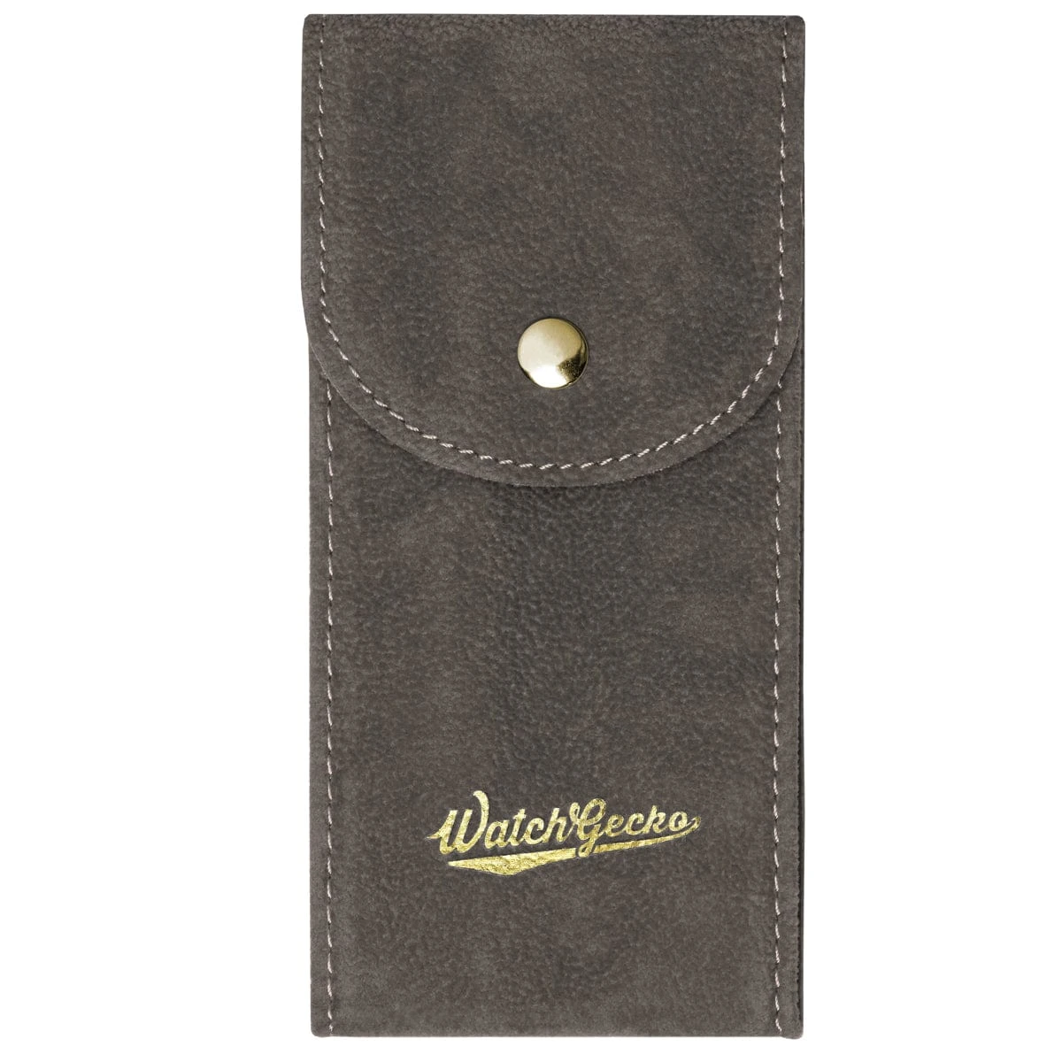 WatchGecko Gold Logo Watch Pouch - Dark Grey - Image 7