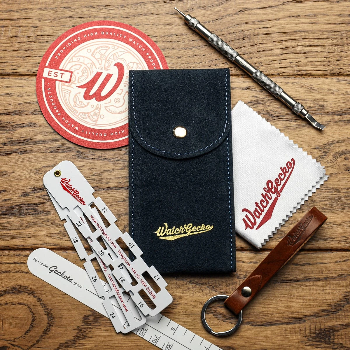 WatchGecko Watch Pouch Gift Set