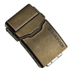 ZULUDIVER HydroLock Deployant Buckle - Antique Bronze