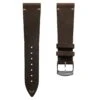 Stanway Vintage V-Stitch Crazy Horse Leather Watch Strap - Golden Brown