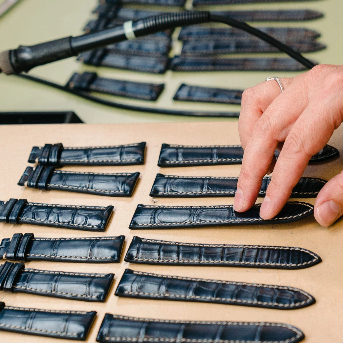 Boutsen Cavallo Racing Handmade Leather Watch Strap - Chocolate Brown - Image 19