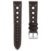 Boutsen Racing Handmade Leather Watch Strap - Chocolate Brown