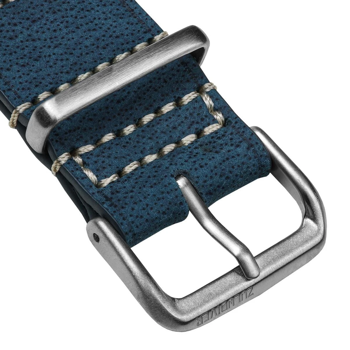 ZULUDIVER 1973 British Military Watch Strap: OXFORD - Vintage Blue - Image 14