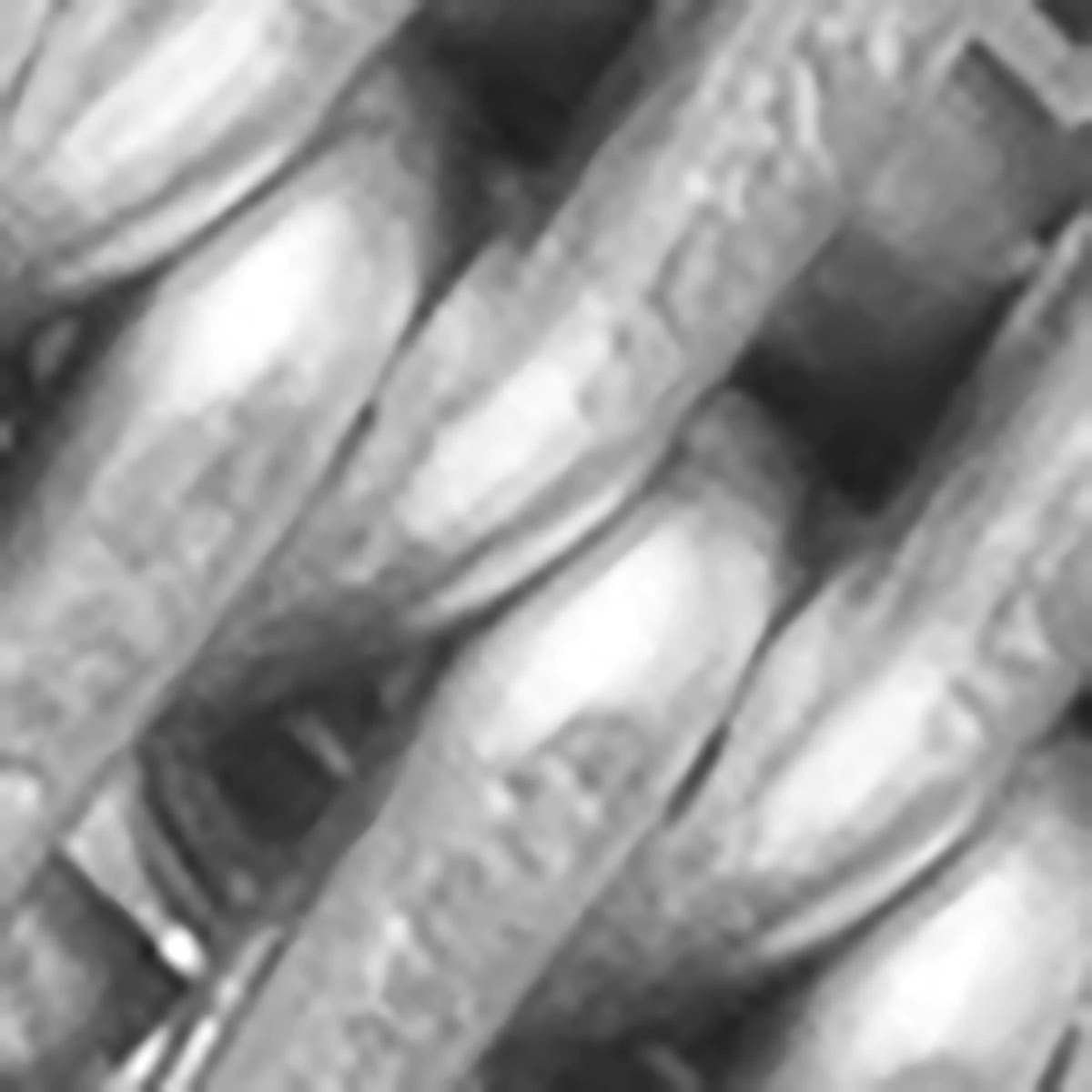 Genuine H Link Shark Mesh 316L Stainless Watch Strap - Satin - Image 8