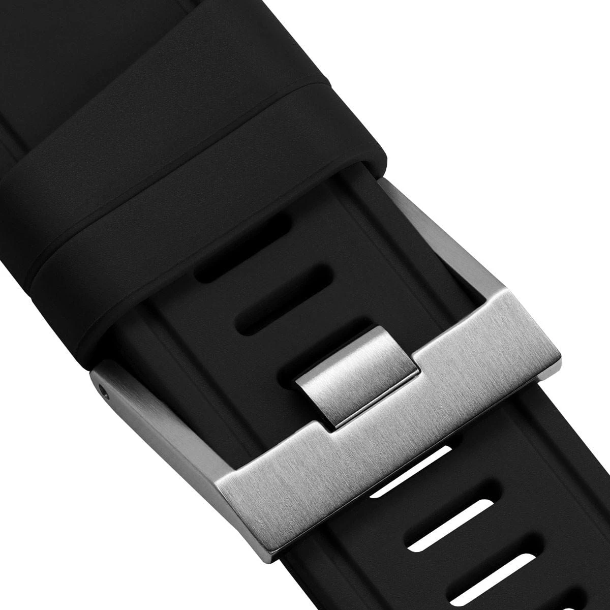 ISOfrane Rubber Strap With RS Buckle - Black - Image 5