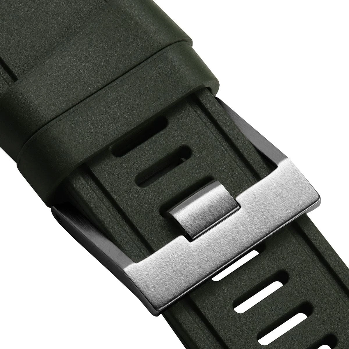 ISOfrane Rubber Strap With RS Buckle - Green - Image 4