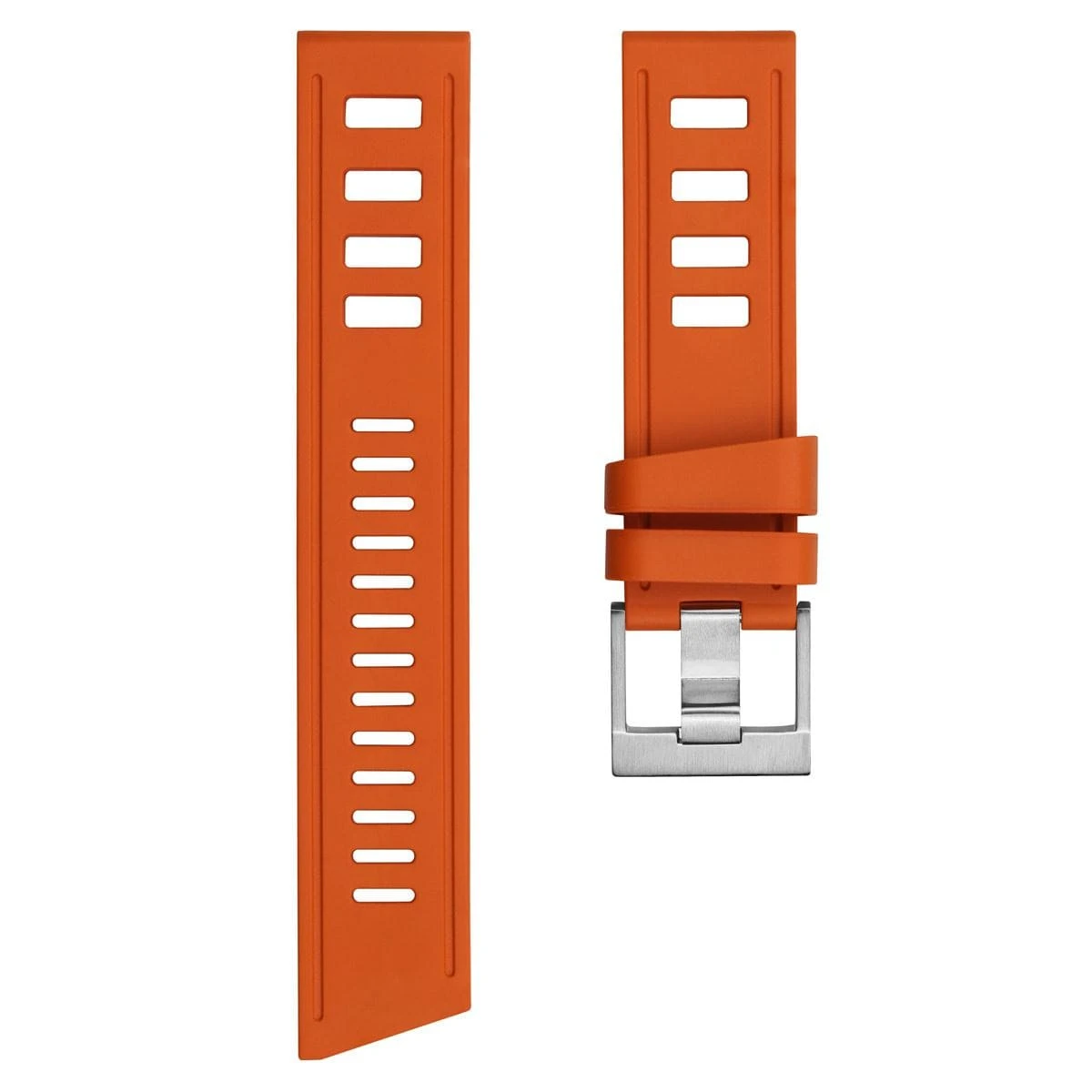 ISOfrane Rubber Strap With RS Buckle - Orange