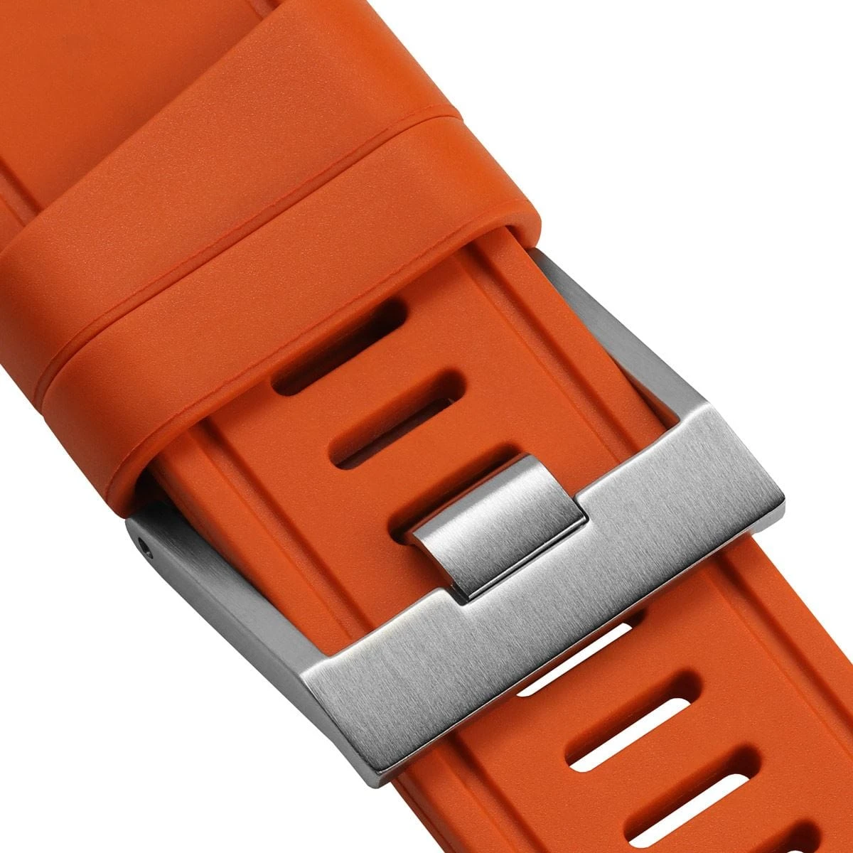 ISOfrane Rubber Strap With RS Buckle - Orange - Image 4