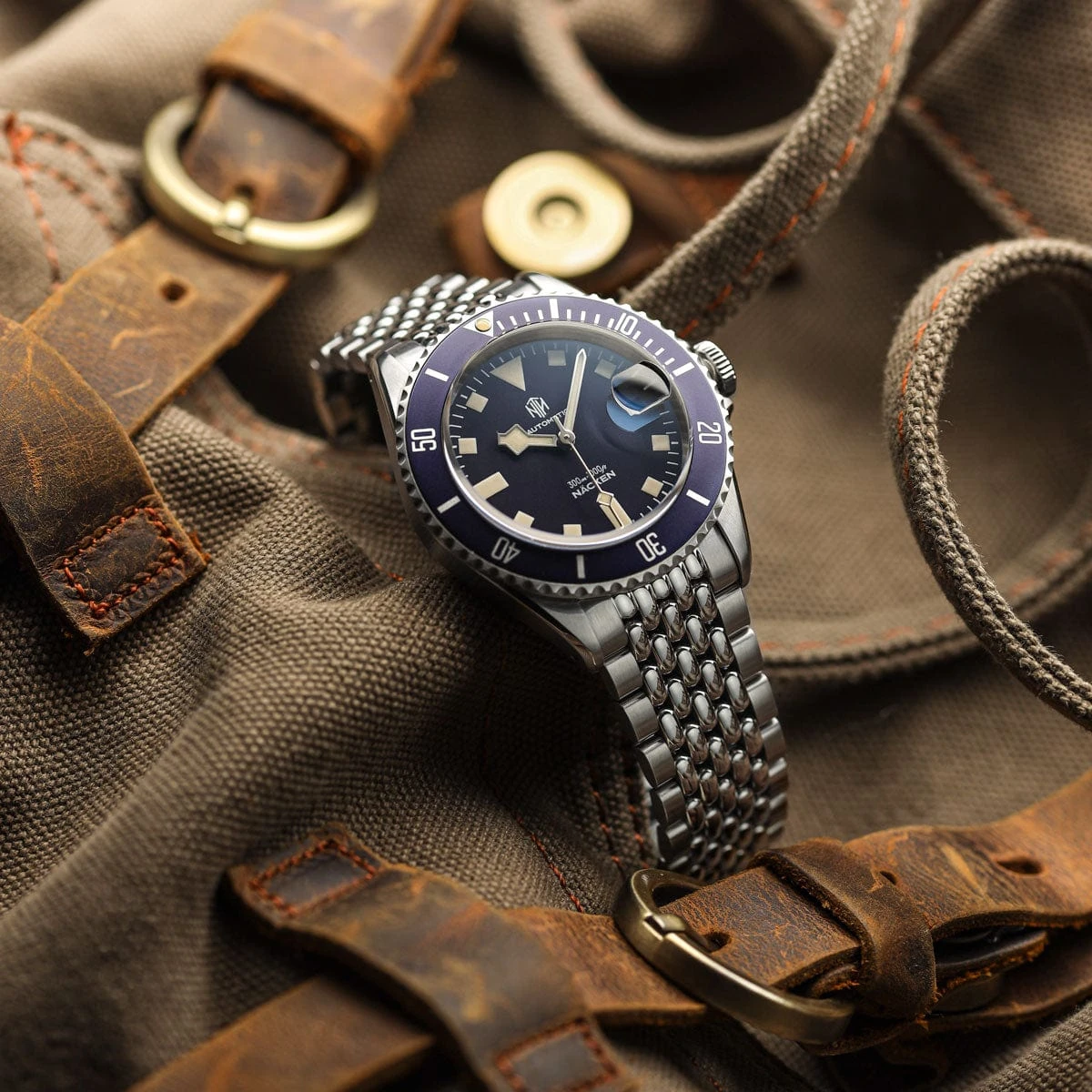 NTH Stainless Steel Beads Of Rice Bracelet With 20mm Solid End Pieces - Image 3