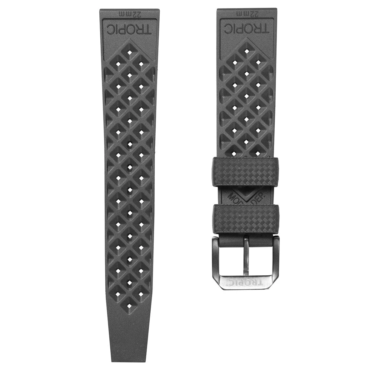 Original TROPIC® Dive Watch Strap - Anthracite - Image 4