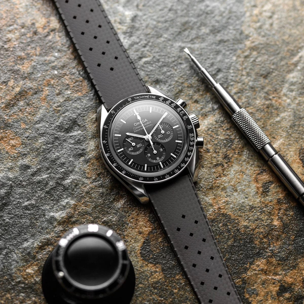 Original TROPIC® Dive Watch Strap - Anthracite - Image 2