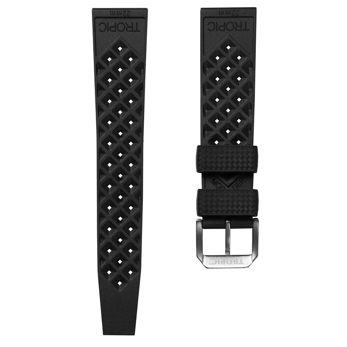 Original TROPIC® Dive Watch Strap - Black - Image 3