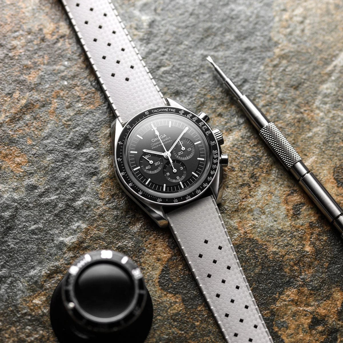 Original TROPIC® Dive Watch Strap - Grey - Image 2