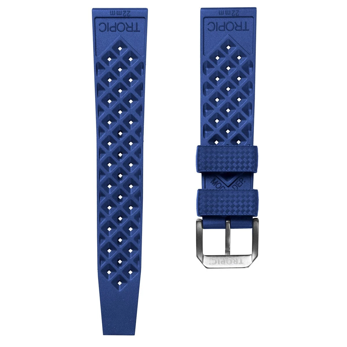 Original TROPIC® Dive Watch Strap - Royal Blue - Image 3