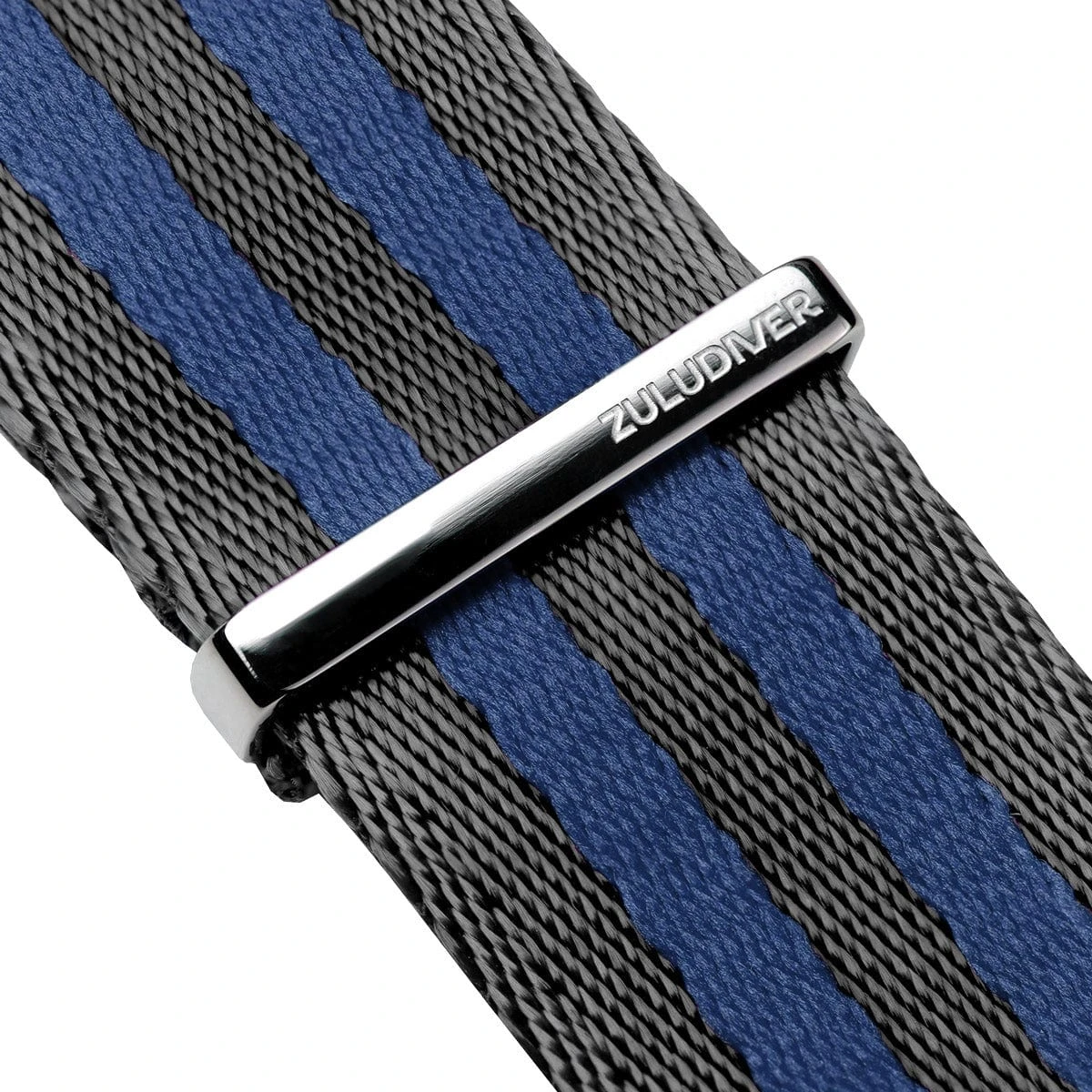 ZULUDIVER 1973 British Military Watch Strap: ARMOURED RECON - Navy Bond, Polished - Image 5