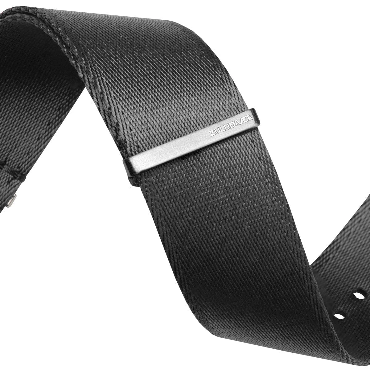 ZULUDIVER 1973 British Military Watch Strap: ARMOURED RECON - Admiralty Grey, Satin - Image 5