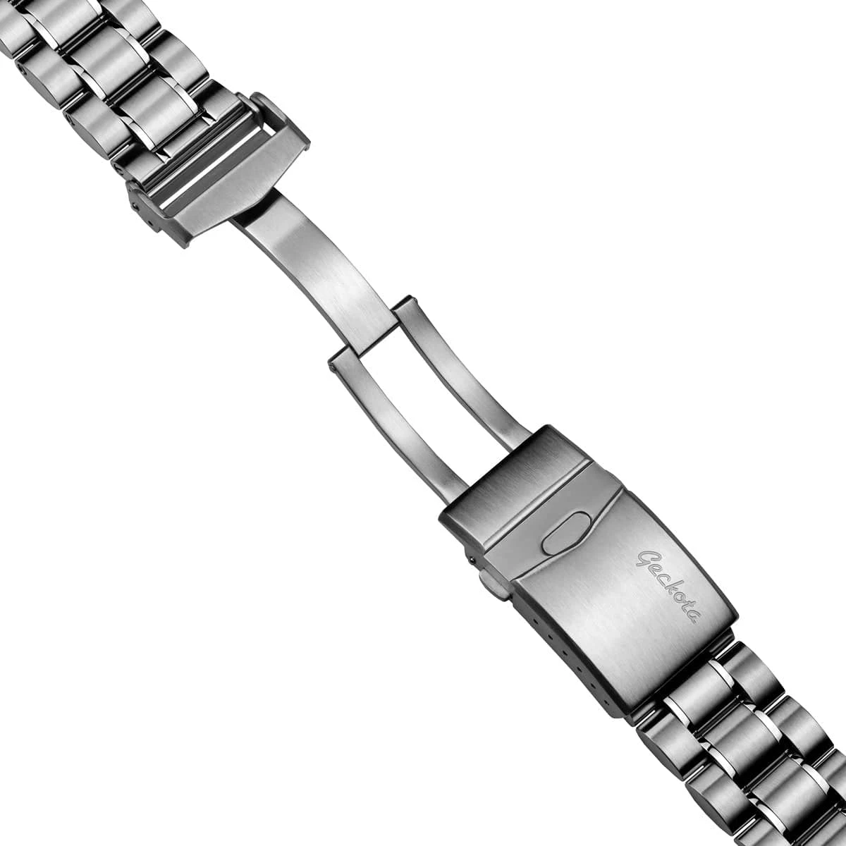 Shawfield Solid Stainless Steel Diver's Watch Strap - Image 4