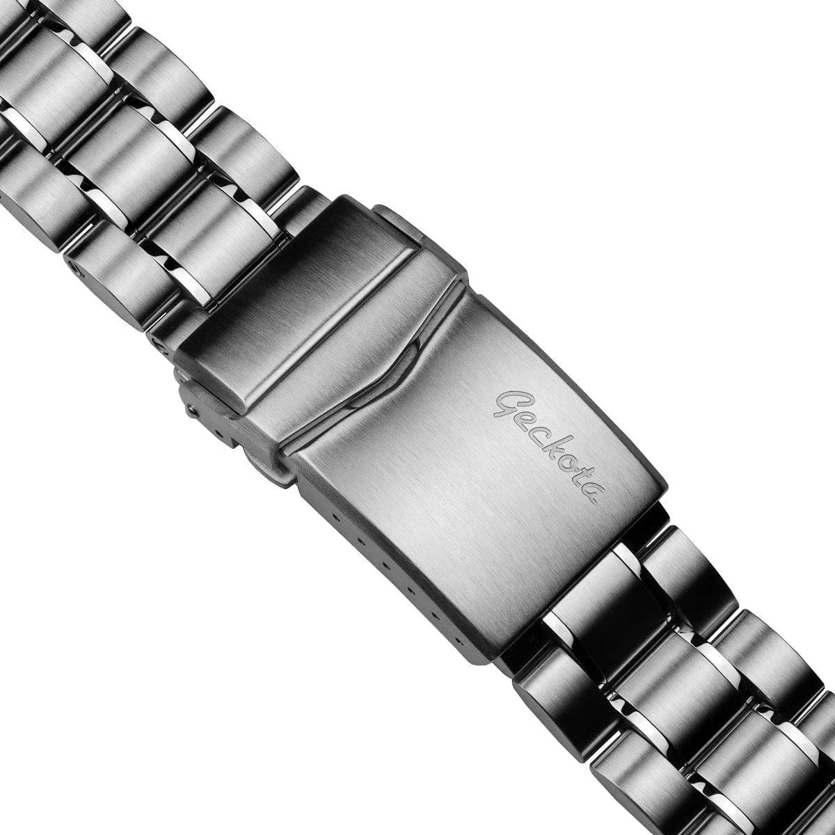 Shawfield Solid Stainless Steel Diver's Watch Strap - Image 5