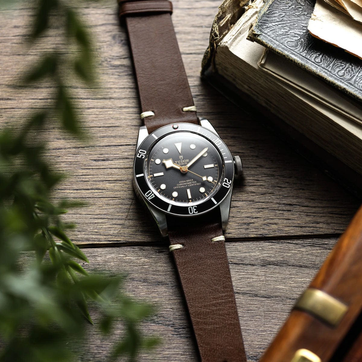 Vintage Cavallo Horse Leather Watch Strap - Brown - Image 2