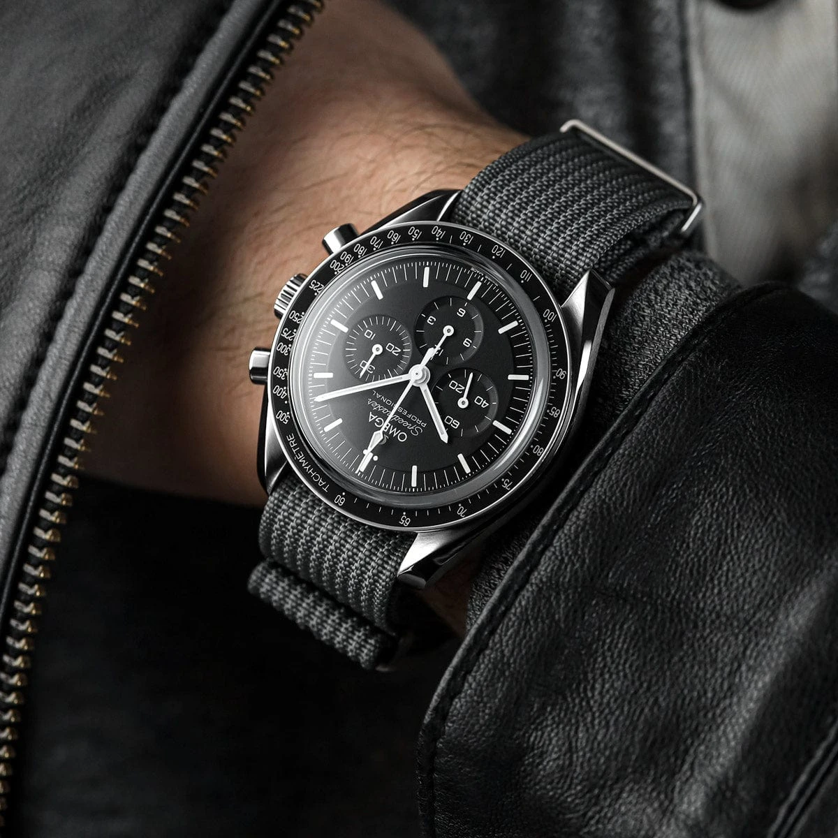 WatchGecko Ridge British Military Watch Strap - Turquoise Blue - Image 9