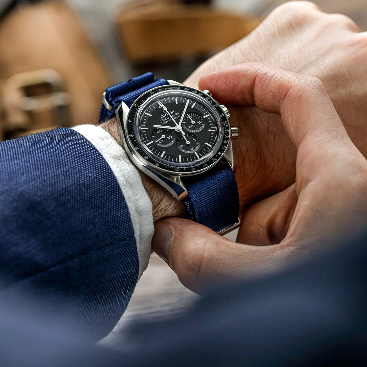 WatchGecko Signature Military Nylon Watch Strap - Bond - Image 5