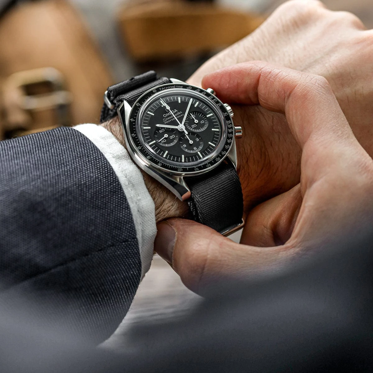 WatchGecko Signature Military Nylon Watch Strap - Bond - Image 6