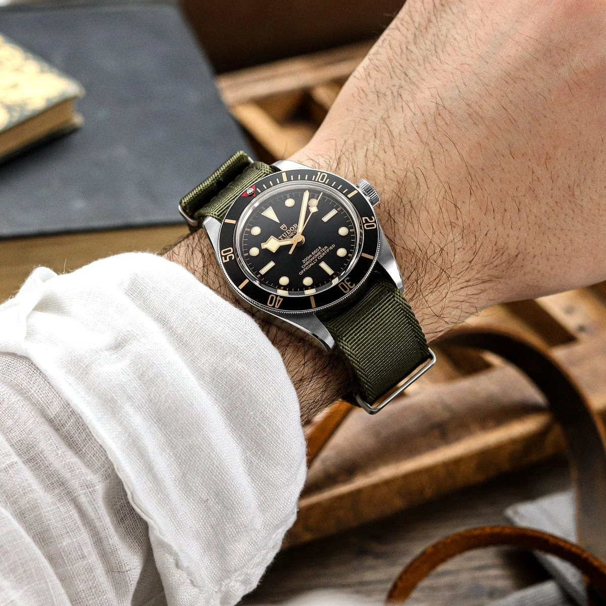 WatchGecko Signature Military Nylon Watch Strap - Bond - Image 12