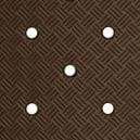 WatchGecko Vintage Tropical Style FKM Rubber Watch Strap - Brown - Image 11