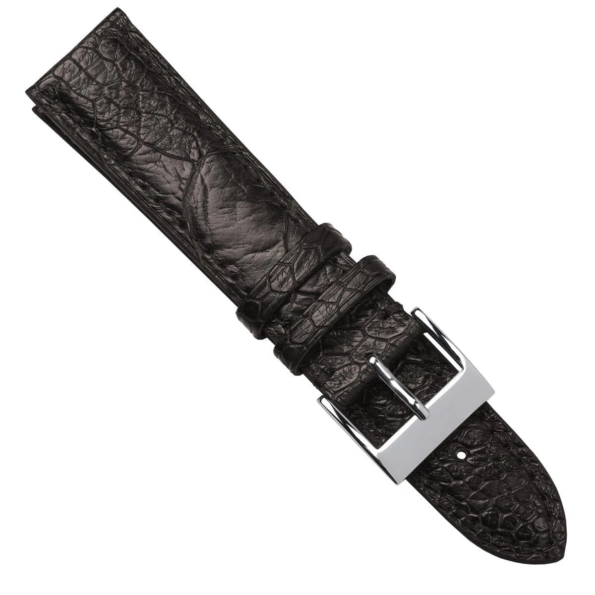 Durbuy Ostrich Leg Handmade Leather Watch Strap - Brown - Image 5