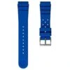 ZULUDIVER 284 Italian Rubber Diver's Watch Strap - Royal Blue